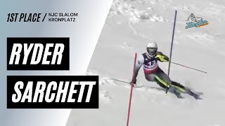 Ryder Sarchett NJC SL Kronplatz 2824 [upl. by Jo-Anne]