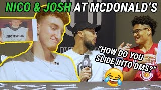 Nico Mannion amp Josh Green Talk Their NEW HOUSE Going To A Party School amp SLIDING In DMs JOKES 😭 [upl. by Lilhak363]