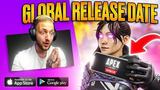 APEX LEGENDS MOBILE GLOBAL RELEASE DATE ANDROIDIOS [upl. by Dorena567]