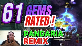 61 GEMS Rated from Useless to GREAT WoW Mists of Pandaria Remix [upl. by Selima]