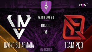 Invincible Armada vs Team PQQ  FINALS Vainglory 8 EA Split 1 Week 4 [upl. by Dixon]