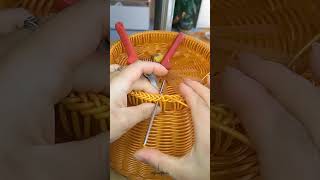 Amazing wire Pot 🍯 crochet bagcraft bagmaking diy [upl. by Ocram933]