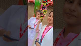 Bsc Nursing Students🩺🔥 shortvideo short shots trending gnm bscnursing medicalstudent [upl. by Yrellam]