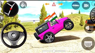 Modified Mahindra Thar ROXX 2024👿Indian Car Driving 3D Game  Realistic Car Game Android Gameplay [upl. by Setiram316]