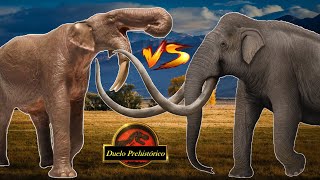 Deinotherium VS Mamut Colombino  Duelo Prehistórico [upl. by Pernick542]