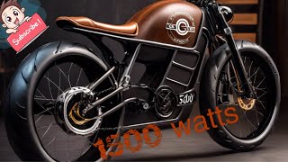 New Electric ￼Cafe Racer Reveal [upl. by Kikelia]