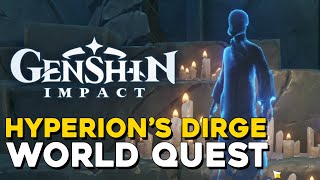 Genshin Impact Hyperions Dirge World Quest Guide How To Get Divine Bridle All Offering Locations [upl. by Sekofski124]