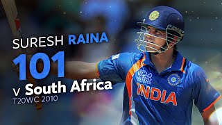 Suresh Rainas brilliant hundred  T20WC 2010 [upl. by Leona306]