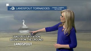 Difference between landspout and tornado [upl. by Asek]