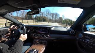 2018 Mercedes E400 4Matic wagon test drive [upl. by Dud109]