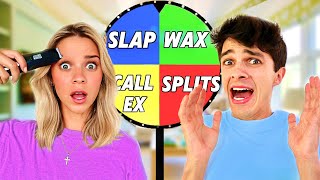 Spin the DARE Wheel Challenge w Brent Rivera [upl. by Nevlin]