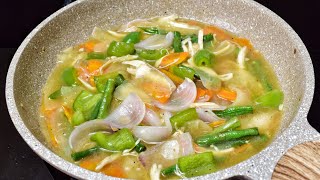 Restaurant Style Chinese Vegetable Recipe [upl. by Aitnom429]