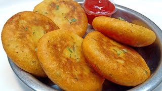 केवल 1 आलू से नया गरमा गरम कुरकुरा नाश्ता जो भी खाए खाता ही जाए  Crispy kacche aalu ka nashta [upl. by Pouncey]