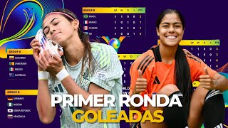 GOLES ridículos  GOLEADAS épicas  Fecha 1 MundialSub20 [upl. by Nbi]