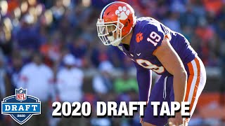 Tanner Muse NFL Draft Tape  Clemson Safety [upl. by Nerraf]