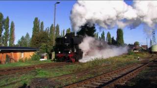 Eisenbahnen zwischen Erzgebirge und Rügen 14 Steam Trains  Züge  Dampfloks [upl. by Hallerson]