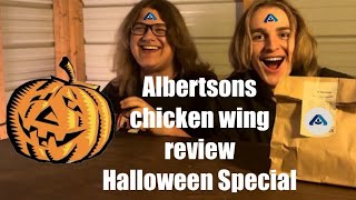 A Very Spooky Albertsons Chicken Wing Review [upl. by Nylsej735]