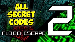 Roblox Flood Escape 2 All New Codes November 2024 [upl. by Qulllon]