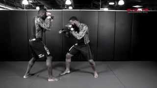 UFC Tyron Woodley Takedown  KO Punch  Evolve University [upl. by Marlane]