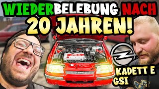 Wird er STARTEN  Opel Kadett E GSI 16V  SCHRITT für SCHRITT zurück ins LEBEN [upl. by Aleit225]