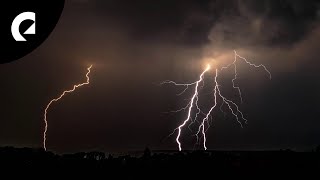 10 Minutes of Rain and Thunderstorm Sounds For Focus Relaxing and Sleep ⛈️ Epidemic ASMR [upl. by Marquita]