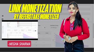 Link Monetization by ReferStake Monetizer  earn money online  earning app  students job [upl. by Eiramlatsyrc]