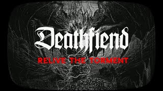 DEATHFIEND  Relive The Torment  feat Mark quotBarneyquot Greenway   Lyric Video [upl. by Hylan]