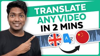 How to Translate Video into ANY Language with AI  Own Voice  FREE [upl. by Hameean]