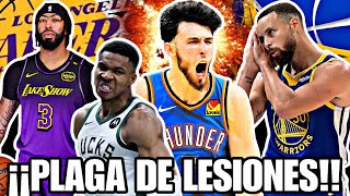 🚨 ¡¡MEDIA NBA LESIONADA 💥​ ADIÓS CHET HOLMGREN ​​​💥 WARRIORS  ÚLTIMA HORA NBA [upl. by Elrebmik]