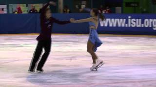 15 K HAWAYEK  M BRAMANTE USA  ISU JGP Tallinn Cup 2011 Junior Ice Dance Free Dance [upl. by Taran429]