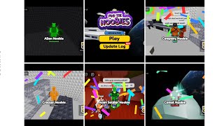 10 New Noobies  Space Map  Find the Noobies  Roblox [upl. by Kubiak]