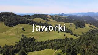 Pieniny  Jaworki z lotu ptaka 2020 Dji Mavic air 2 4K [upl. by Ainessey]