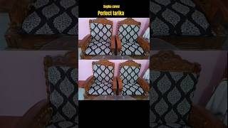 5 seater sofa cover cutting and stitching with overall experience by Usha designer [upl. by Lanny]