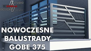 Balustrady Nowoczesne GOBE 375 [upl. by Elockcin31]