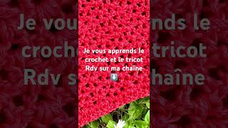 Apprendre facilement le crochet ou le tricot crochet diy tuto [upl. by Annohsal852]