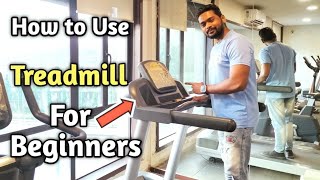 How to use treadmill beginners  How To Start A Treadmill For Beginners [upl. by Schnapp]