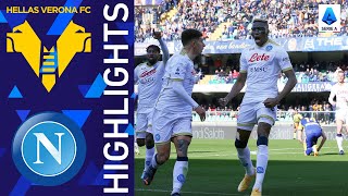 Hellas Verona 12 Napoli  Osimhen shines in Verona  Serie A 202122 [upl. by Sterner912]