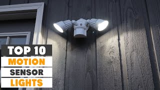 Top 10 Best Outdoor Motion Sensor Lights in 2024  InDepth Reviews amp Buying Guide [upl. by Henriques]