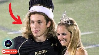 High School quarterback does something shocking seconds after hes crowned homecoming king [upl. by Sollie]