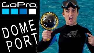 Gopro Hero 8 Underwater Dome Port  Why and How to Use it [upl. by Airotna970]