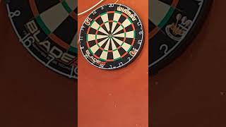 Darts crazy BULLS EYE JUMP OFF [upl. by Trbor69]