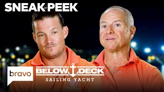 SNEAK PEEK Gary King Crashes A Tender  Below Deck Sailing Yacht S5 E2  Bravo [upl. by Ikik]