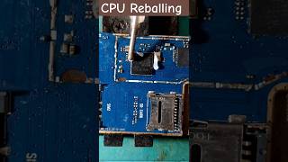 CPU Reballing  shorts repair [upl. by Anemaj]