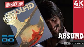 Absurd Italian collection 4K UltraHD Bluray limited edition 1000 copies Unboxing [upl. by Harness902]