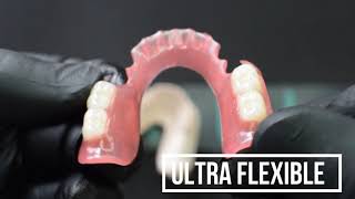 Prótesis Dental Flexible 🦷 SMILING de Conexdent [upl. by Udella]