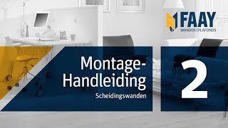 20 Montagehandleiding Scheidingswanden FAAY VP54VP70 [upl. by Anawd196]