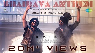 Bhairava Anthem  Kalki 2898 AD Telugu  Prabhas  Diljit Dosanjh  Santhosh Narayanan [upl. by Iclehc]