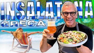 Pronti per lEstate INSALATA GRECA CON FETA da portare in Spiaggia Ricetta di Chef Max Mariola [upl. by Kyne]