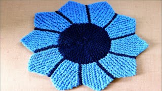 10 कली का प्यारा सा स्टार शेप पायदान बनाना सीखे। Star shaped doormat design । [upl. by Drobman]