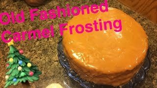 How to Make Old Fashioned Carmel Frosting [upl. by Akihsar]